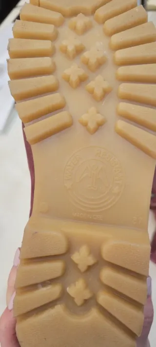 Botas Aback Piel Rosa T37