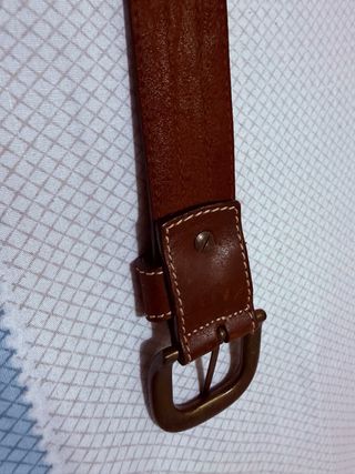 Cinturón de cuero Samsonite Marrón