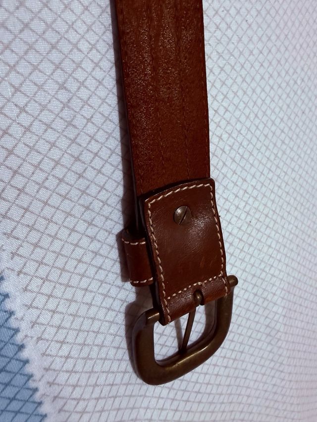 Cintura in pelle Samsonite Marrone