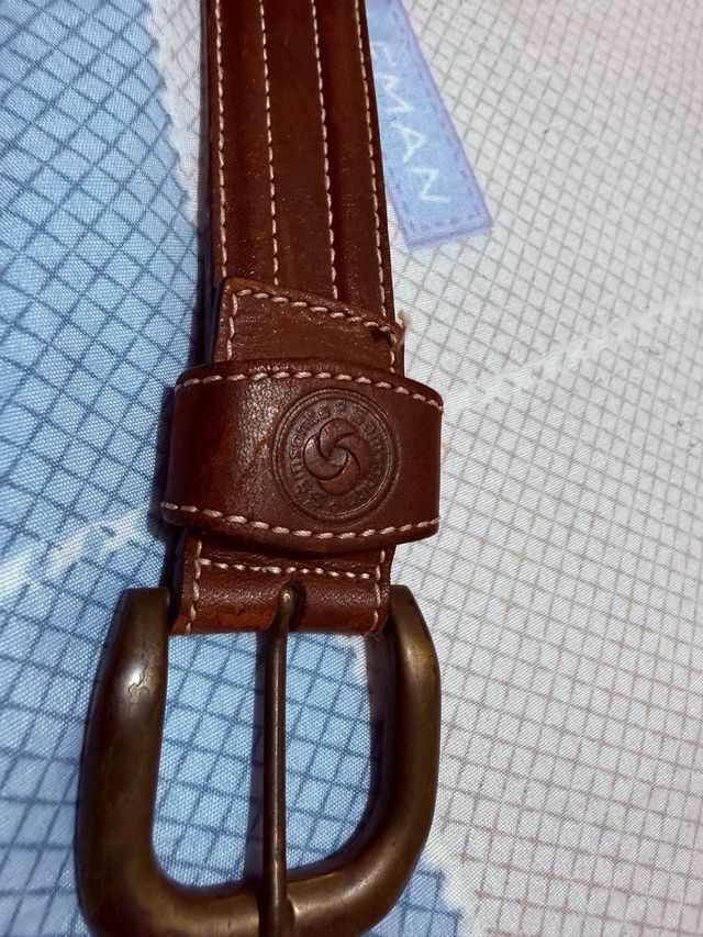 Cintura in pelle Samsonite Marrone