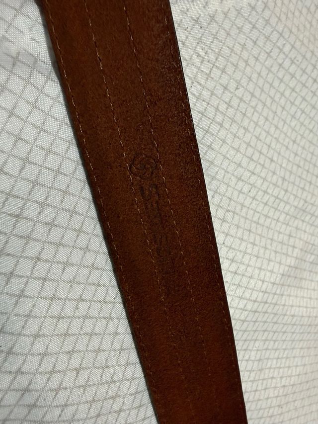 Cintura in pelle Samsonite Marrone