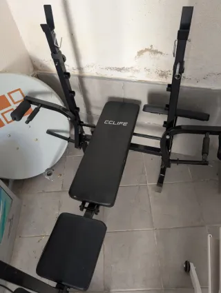 Banco de musculación multifunción