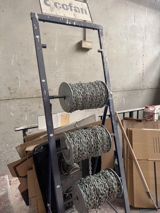 Cadenas de metal varias medidas 4 mm, 5 mm y 6 mm