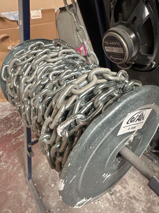 Cadenas de metal varias medidas 4 mm, 5 mm y 6 mm