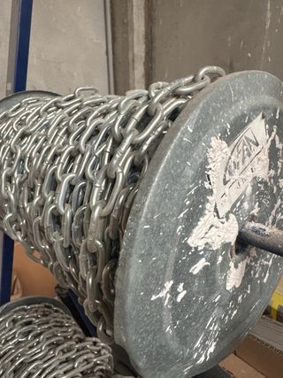 Cadenas de metal varias medidas 4 mm, 5 mm y 6 mm