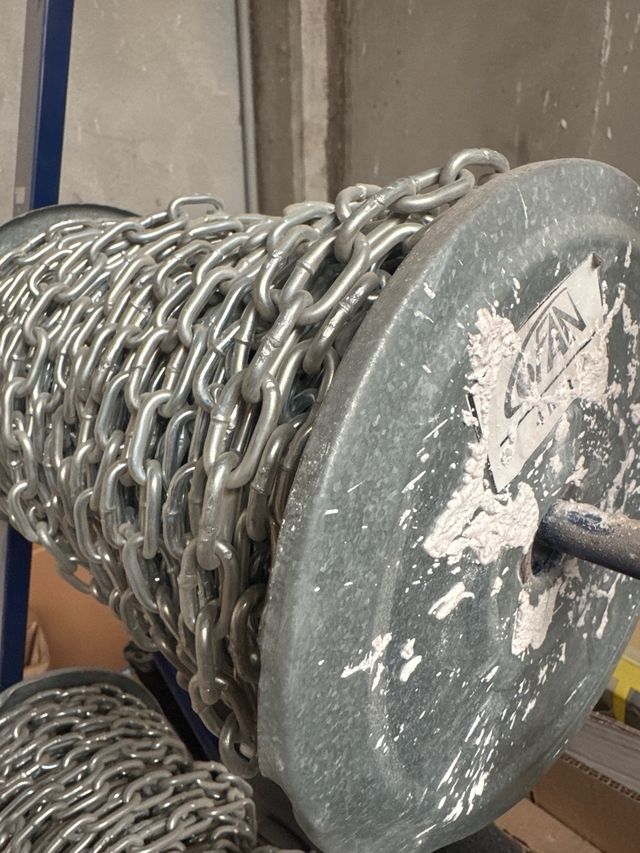 Cadenas de metal varias medidas 4 mm, 5 mm y 6 mm