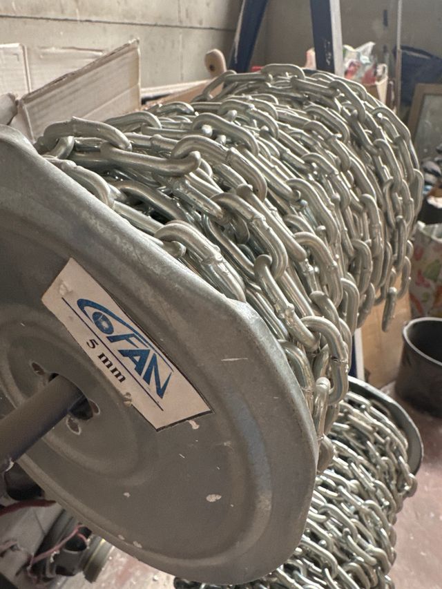 Cadenas de metal varias medidas 4 mm, 5 mm y 6 mm