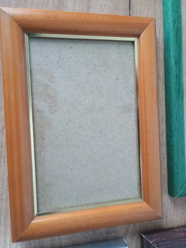 Lote 4 Marcos Fotos Madera y Metal