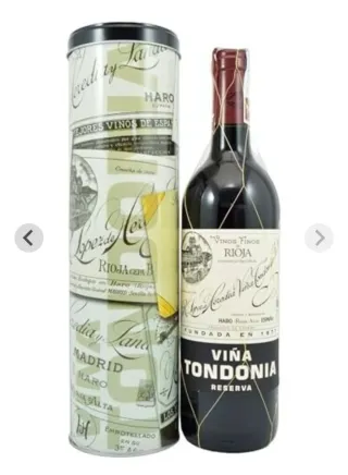 Estuche Lata Viña Tondonia Reserva