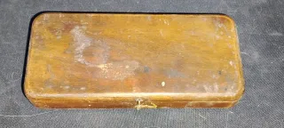 Antigua Balanza de precisión para monedas de oro