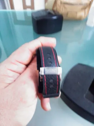 Reloj Lotus Cronógrafo Hombre Negro/Plata