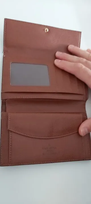 Cartera Louis Vuitton Mujer Marrón y Dorado