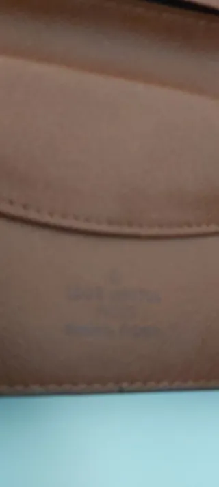 Cartera Louis Vuitton Mujer Marrón y Dorado