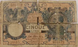 Banconote antiche 1904
