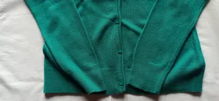 Rebeca de lana verde