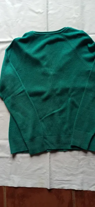 Rebeca de lana verde