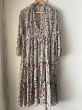 Vestido Zara floral bohemio