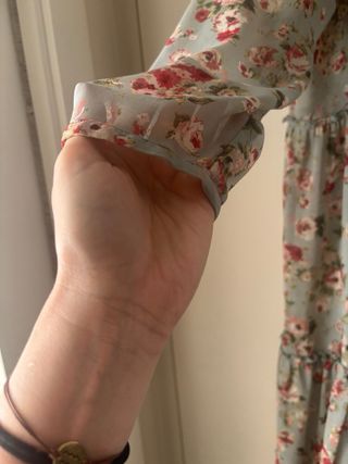 Vestido Zara floral bohemio