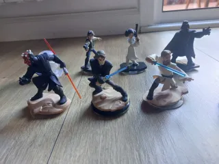 9 Figuras Star Wars Disney Infinity