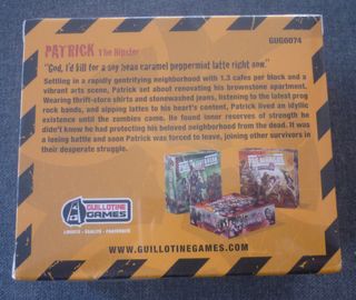 Lote de dos figuras Zombicide: Claudia y Patrick