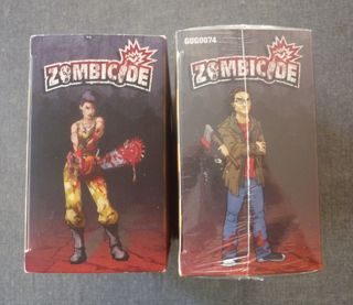 Lote de dos figuras Zombicide: Claudia y Patrick