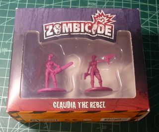 Lote de dos figuras Zombicide: Claudia y Patrick