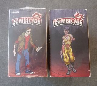 Lote de dos figuras Zombicide: Claudia y Patrick