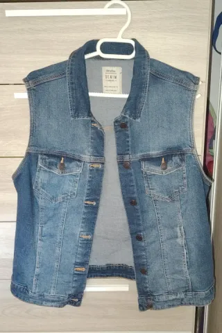 Chaleco vaquero Bershka Talla M