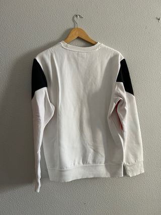 Sudadera Puma Blanca y Roja