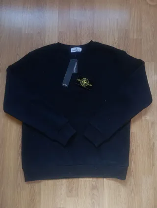 Sudadera Stone Island Negra Talla M