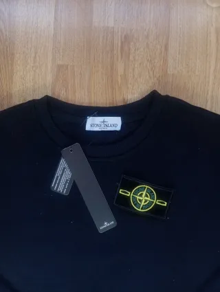 Sudadera Stone Island Negra Talla M