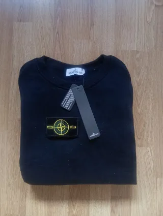 Sudadera Stone Island Negra Talla M