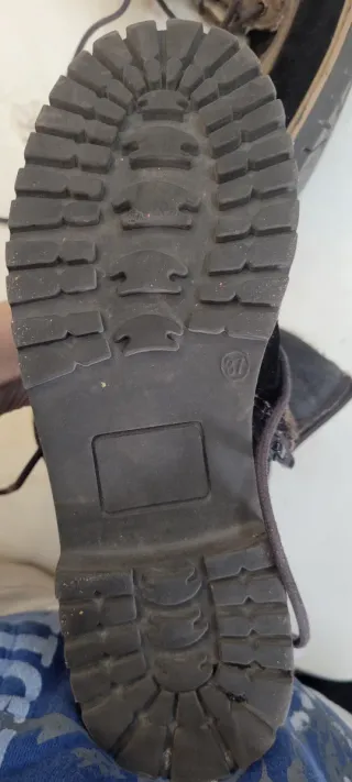 Botines Zara T37 con pelo interior