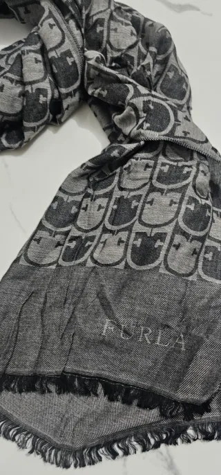 Sciarpa Furla donna fantasia monogram