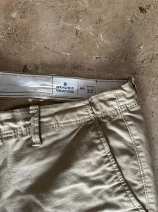 Pantalón Springfield Talla 44 Camel