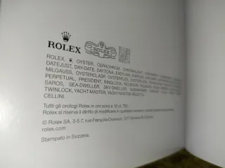 Cataloghi Rolex Libri Orologi Originali book