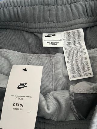 Chándal Nike Gris Talla M