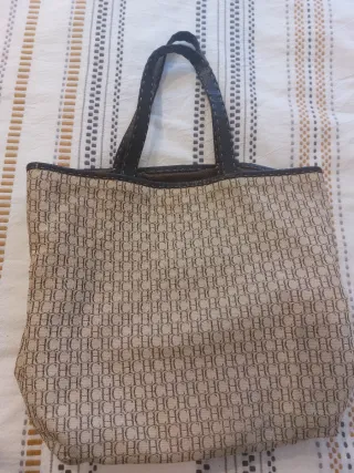 Bolso CH Monogram Reversible Beige/Marrón