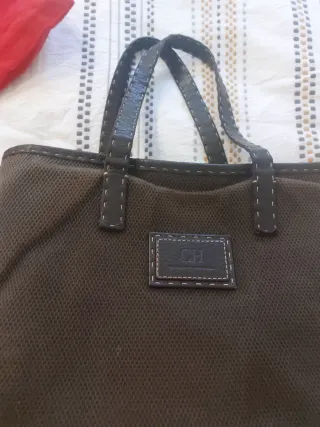 Bolso CH Monogram Reversible Beige/Marrón