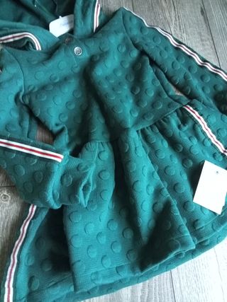 Abito Nekenia Bambina Verde 5 Anni