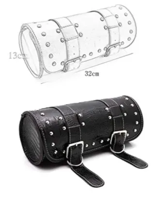 Rulos/Porta herramientas de cuero hechos a mano.