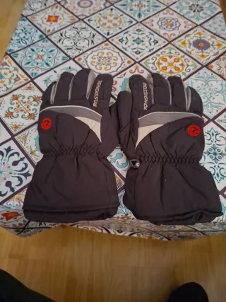 Guantes de Nieve Rossignol Negro y Gris