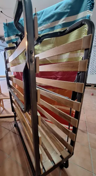 Cama supletoria plegable