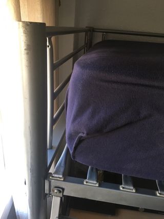 Litera/escritorio 90cm con colchón