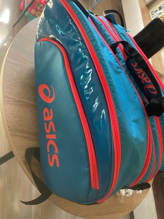 Paletero Asics + 2 Palas Wingpadel + Grips