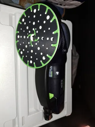 Nueva Festool ro feq plus. Nueva pulidora Lijadora