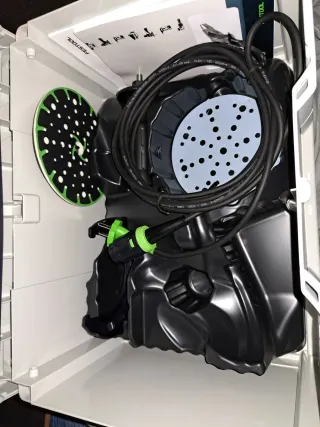 Nueva Festool ro feq plus. Nueva pulidora Lijadora