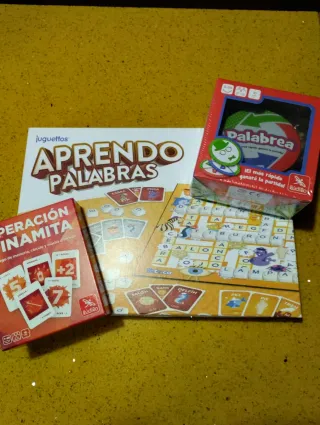 Lote 3 Juegos de Mesa Infantiles