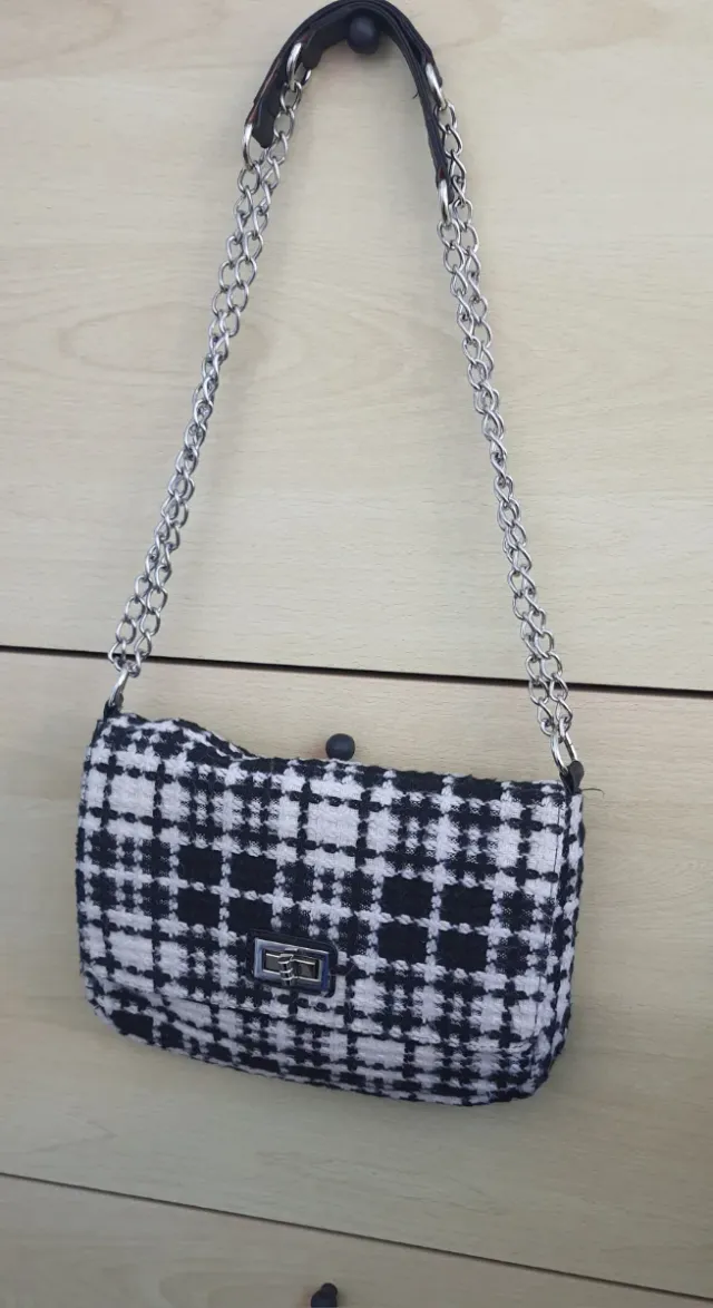 Borsetta lana fantasia