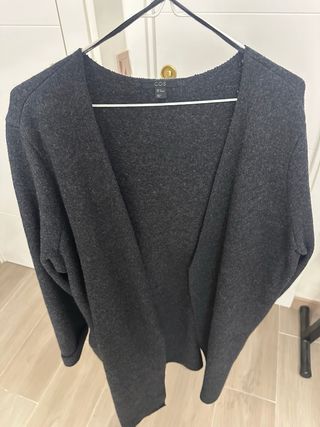 Abrigo COS 100% lana gris talla M
